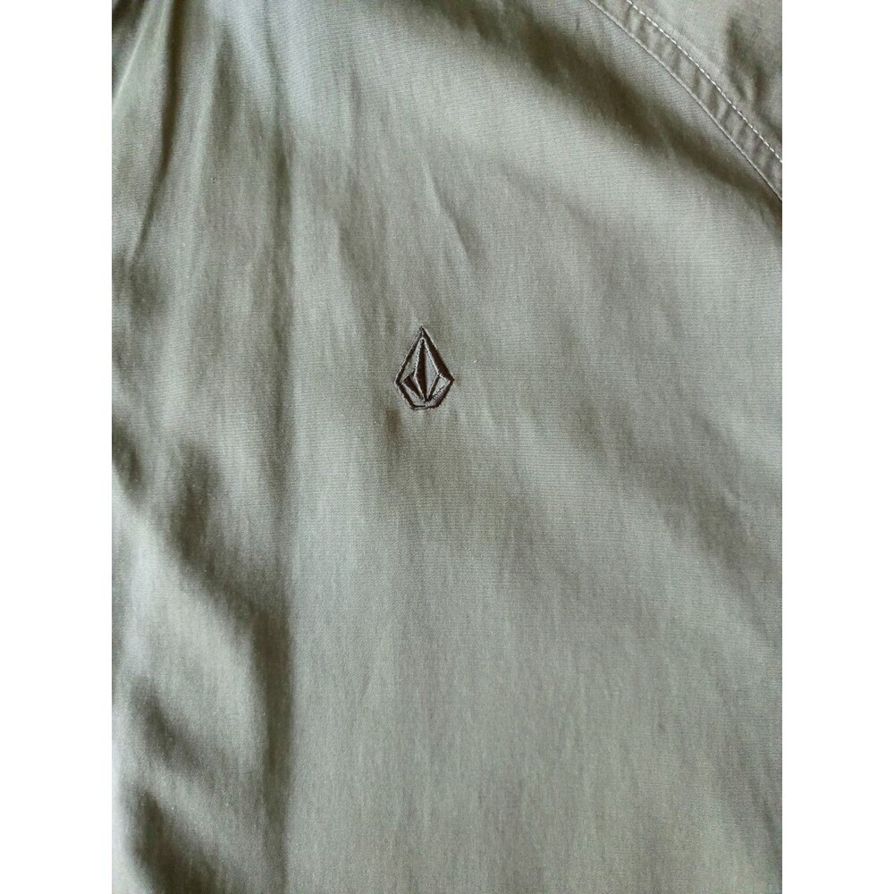 Vintage Volcom Utility Jacket Men's XL Green Full Zip Long Sleeve - Picture 2 of 10
